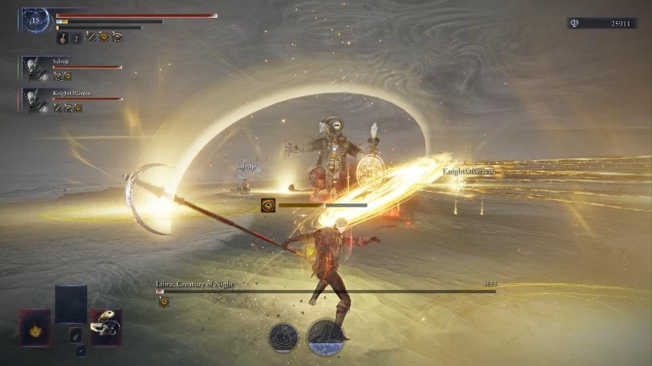 Libra Creature of Night Everdark Depth 5 | Halo Scythe | ELDEN RING NIGHTREIGN