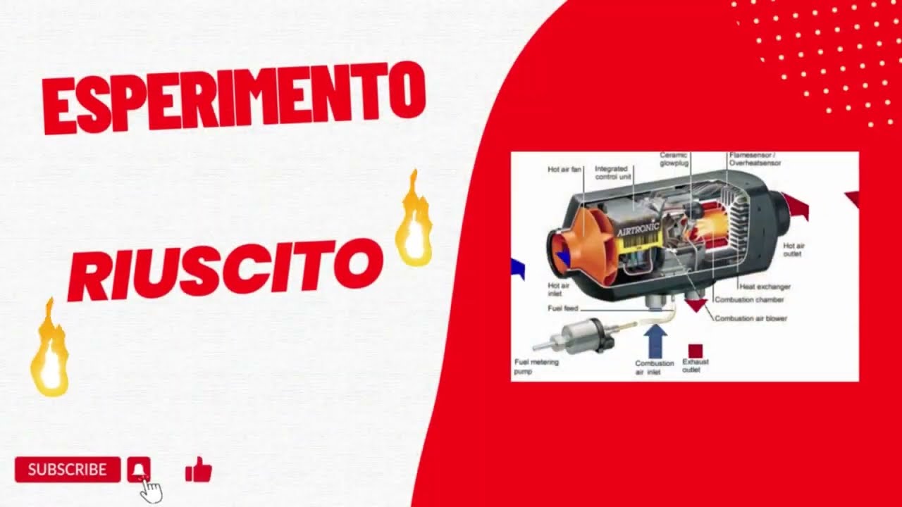RISCALDATORE CINESE VEVOR 2KW  ALIMENTATO A OLIO ESAUTO