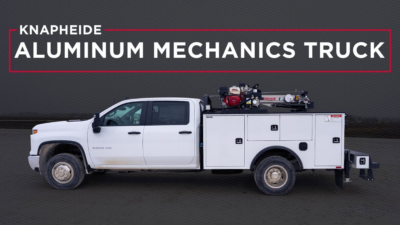 Aluminum Knapheide Mechanics Service Truck Tour