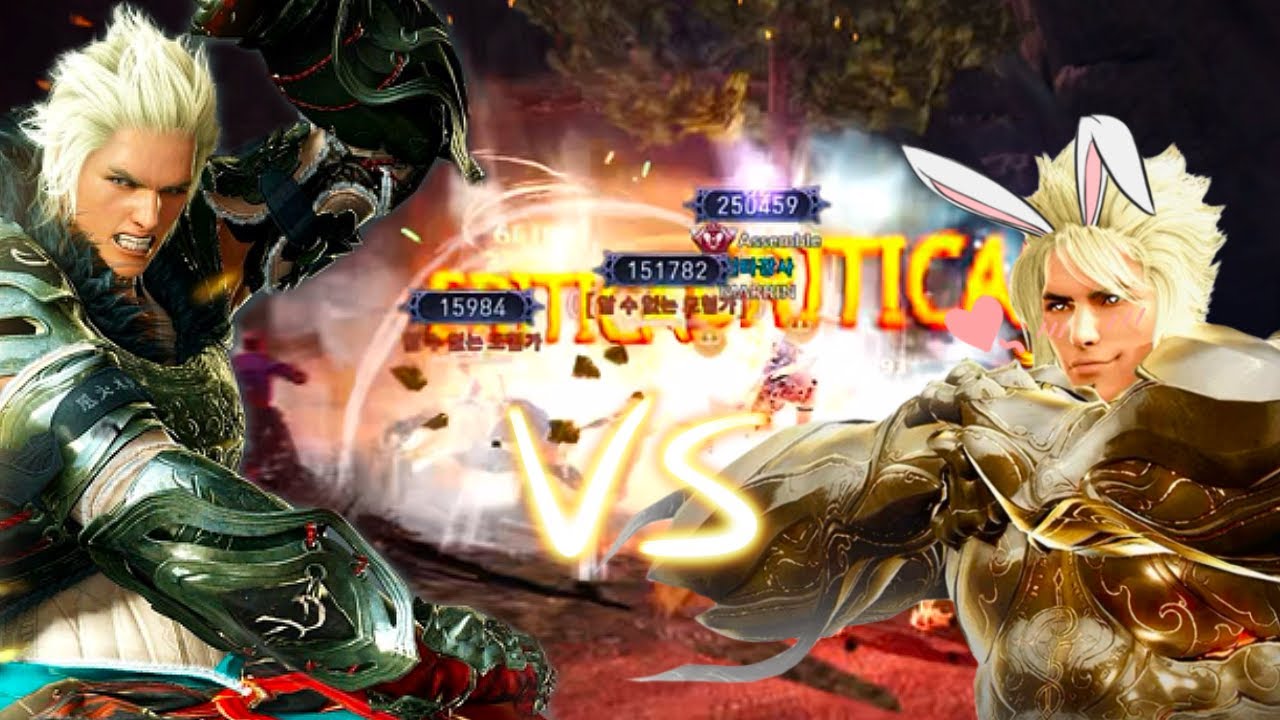 [검은사막M]  원귀의 밤 야차 VS 투신 [Black Desert Mobile] Night of the Vengeful - Yacha VS Grand Master PVP