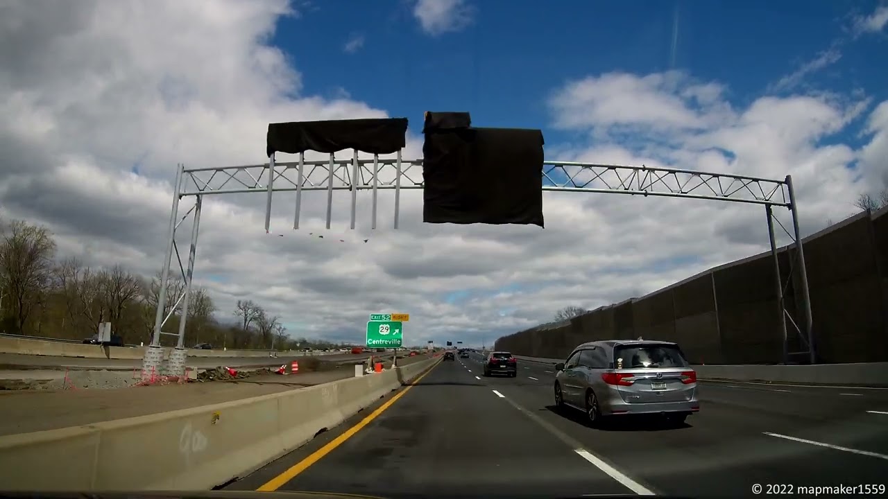 [Unedited] I-66 Eastbound, Gainesville to Tysons (I-66 Express Lanes Construction Update)