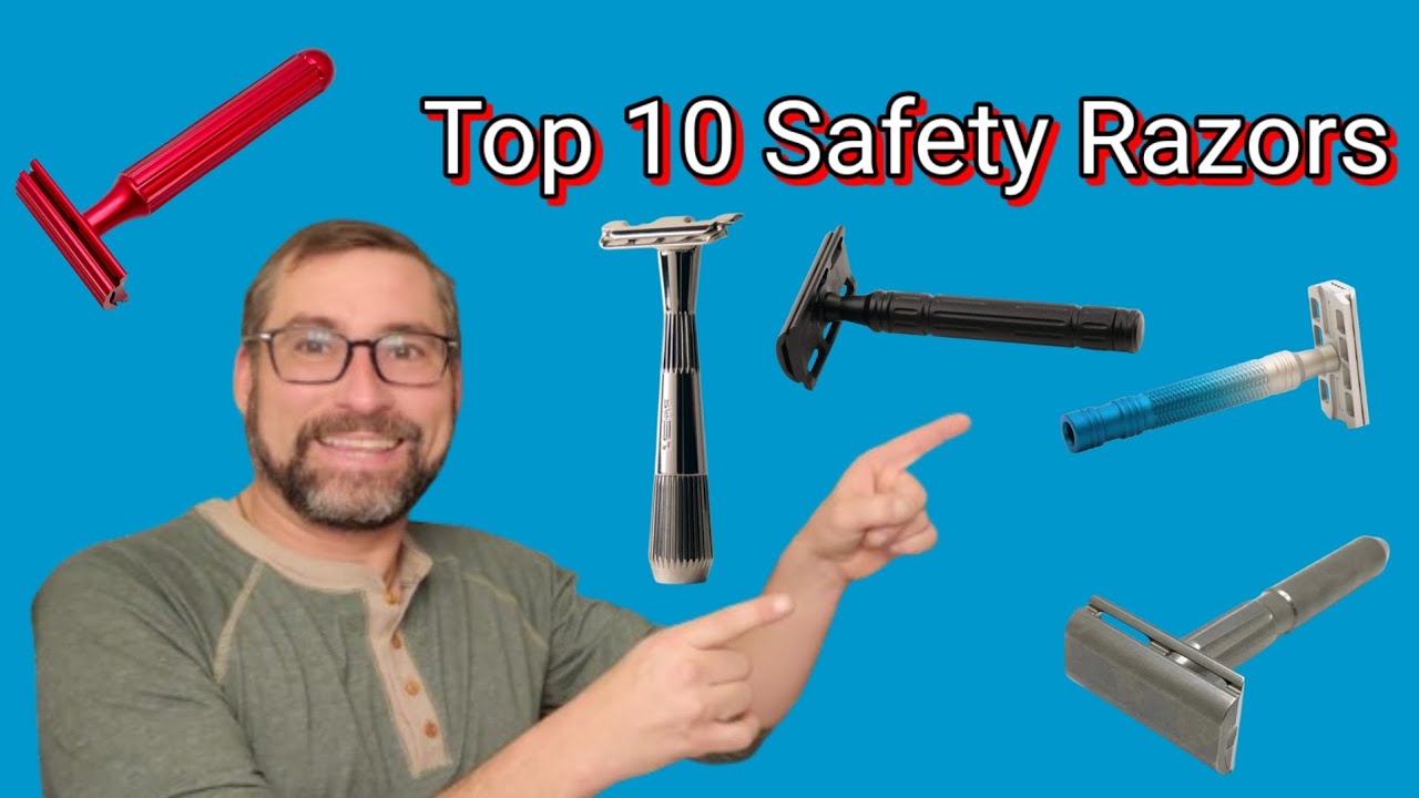 The Top 10 Safety Razors in my den at the end of 2024