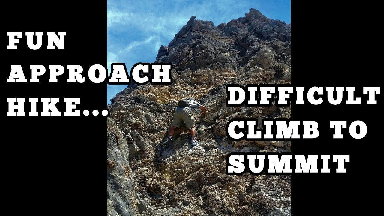 Climbing Eagle Mountain - Route To Summit