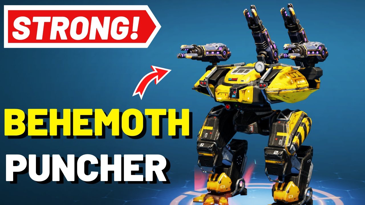 Orochi tries to bully Behemoth and instantly regrets it... War Robots Behemoth Puncher