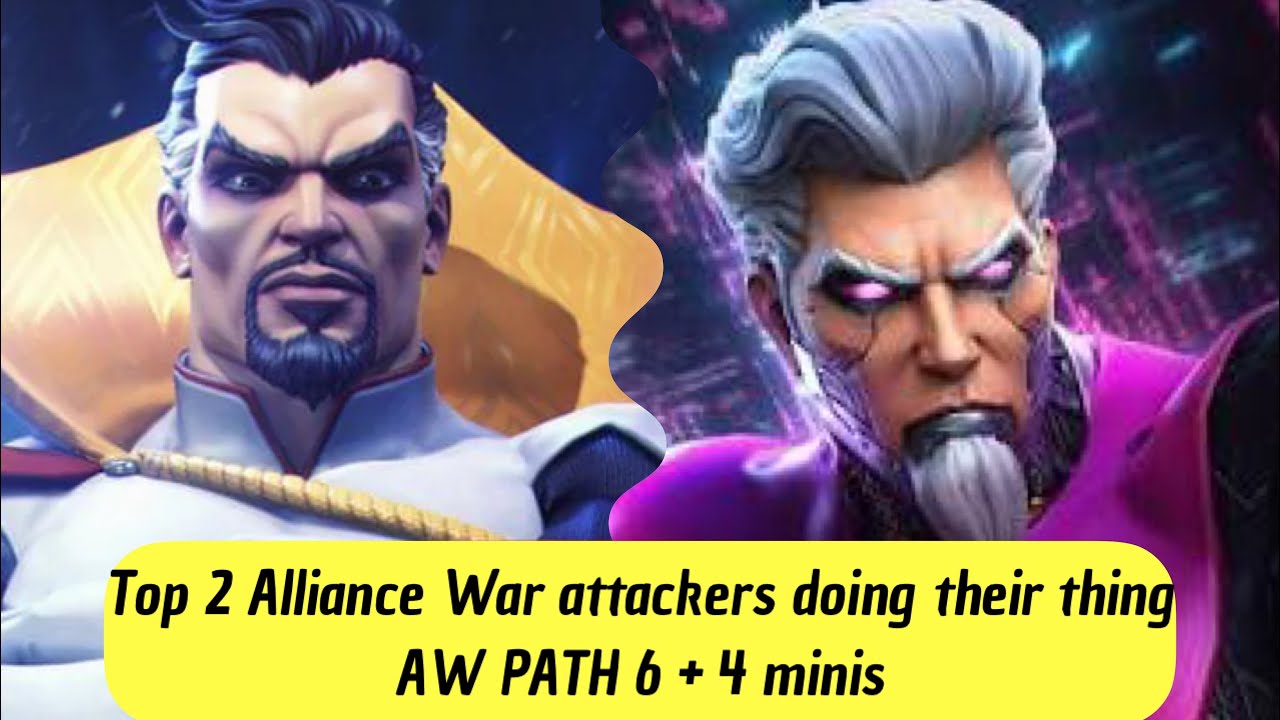 MCOC AW SEASON 62 | War #2 | Path 6 + 4 minis | Bastion & Nefaria cooking 