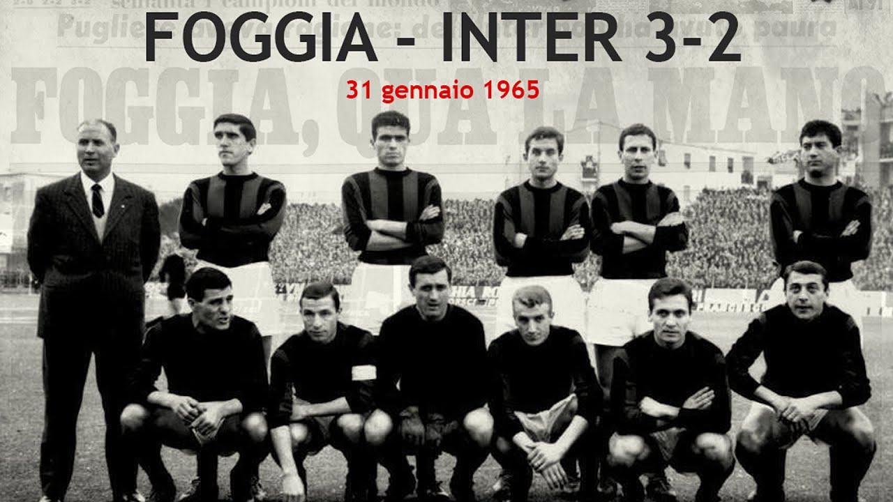 L'ORONZO FURIOSO - CON TELECRONACA ORIGINALE - FOGGIA-INTER 3-2