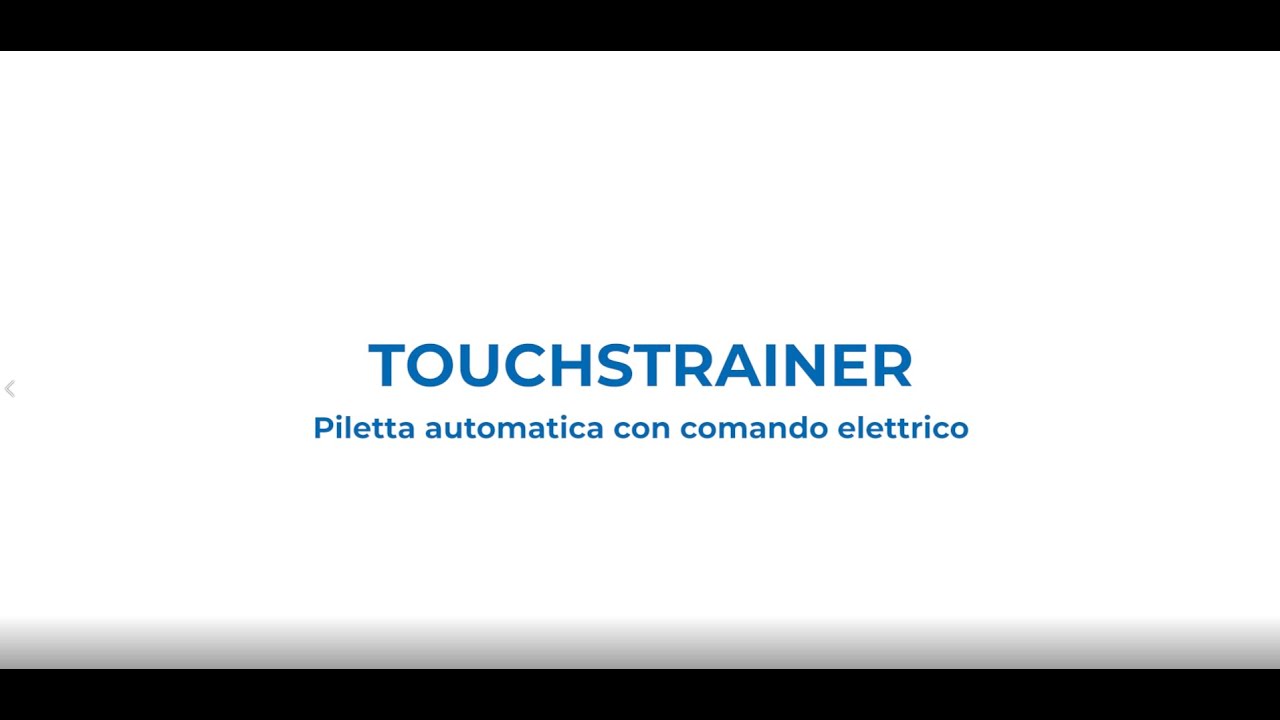 Piletta automatica con comando elettrico