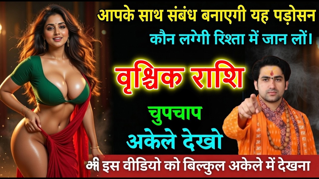 वृश्चिक राशि वालों आपके साथ संबंध बनाएगी यह पड़ोसन कौन लगेगी रिश्ता में जान लों