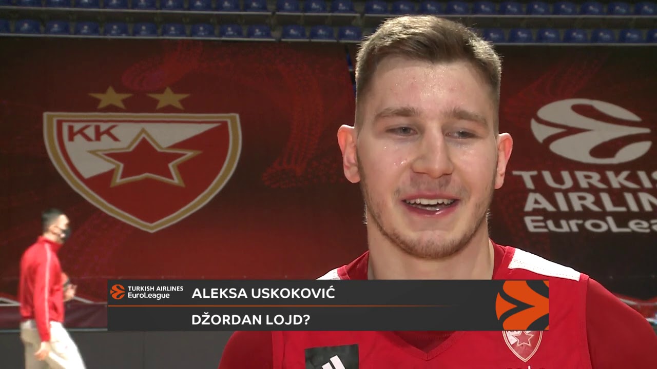 Aleksa Uskoković Pred Olimpijakos: Naporno je Sve Ovo, Ali se Navikavam | SPORT KLUB Košarka