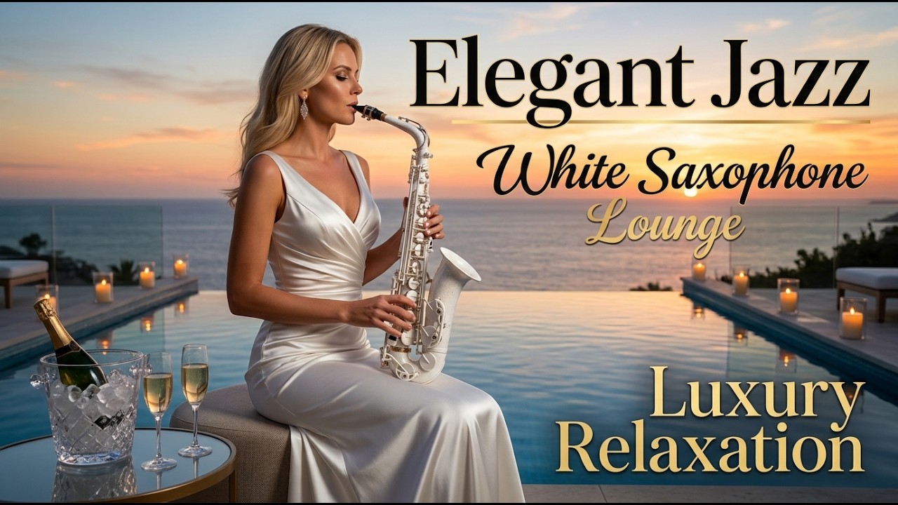 Candlelight Dinner Saxophone Music | Smooth Sax for Relaxing, Love & Quiet Nights