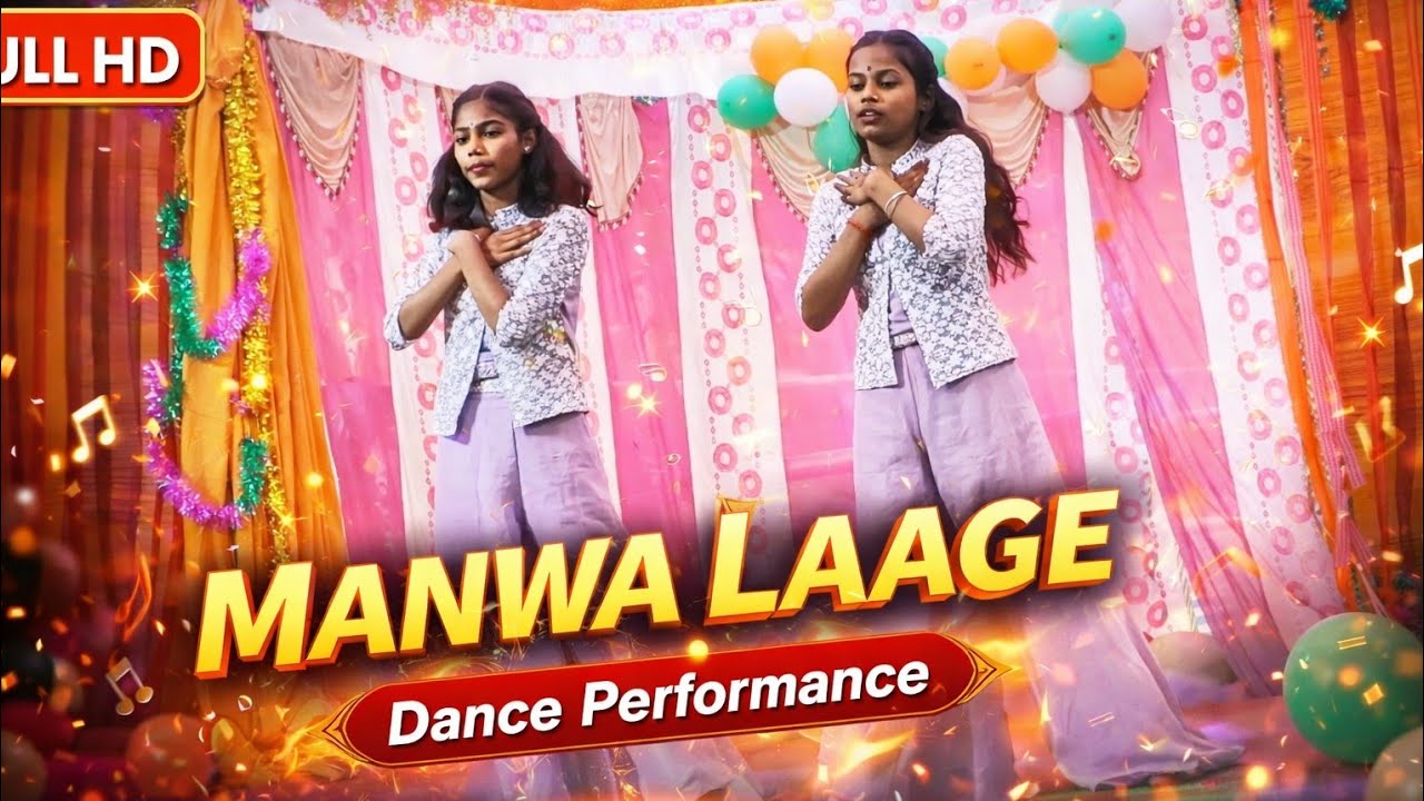 MANWA LAAGE Dance Performance ❤️ | Prerna School Annual Function