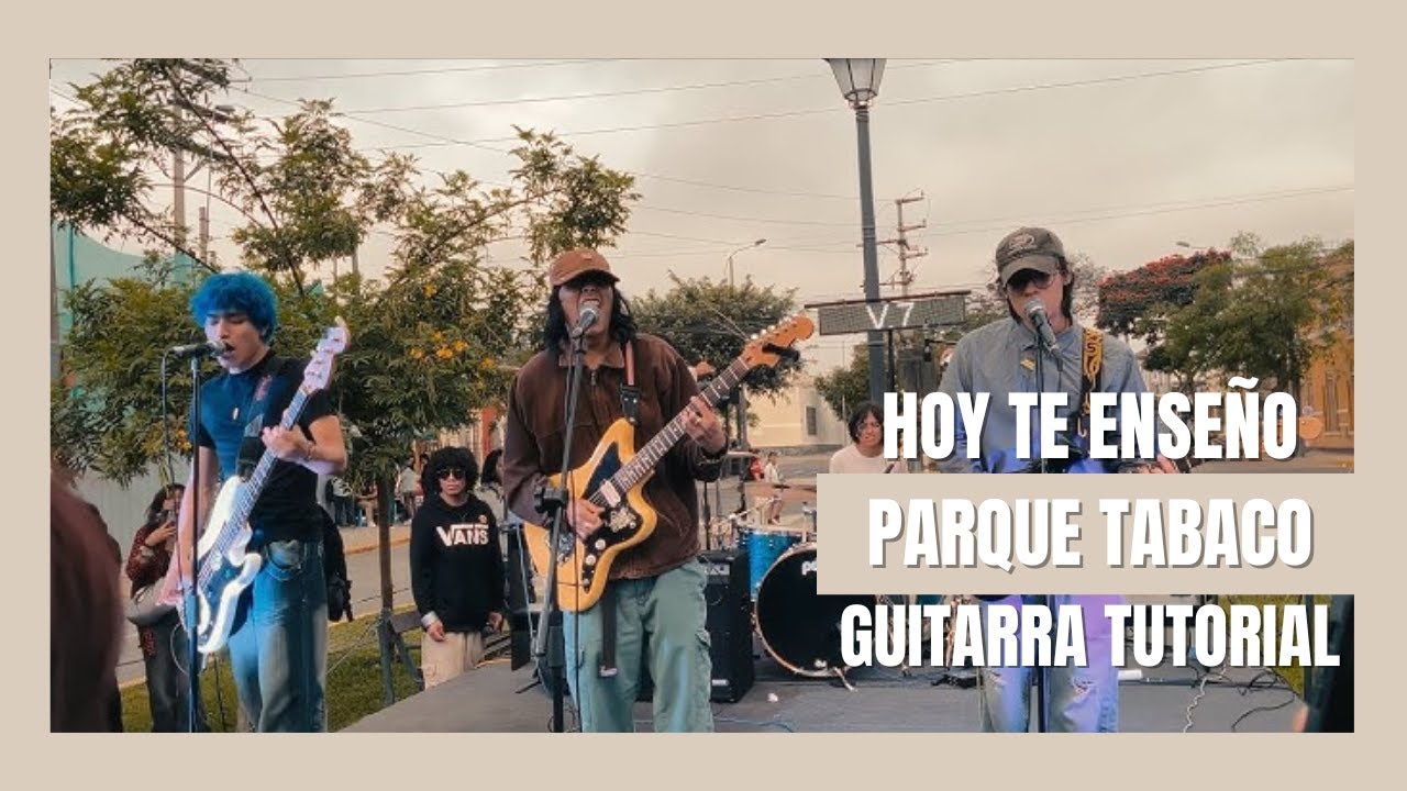 🟡KEW | PARQUE TABACO CLAUSTROFOBICO EN GUITARRA TUTORIAL