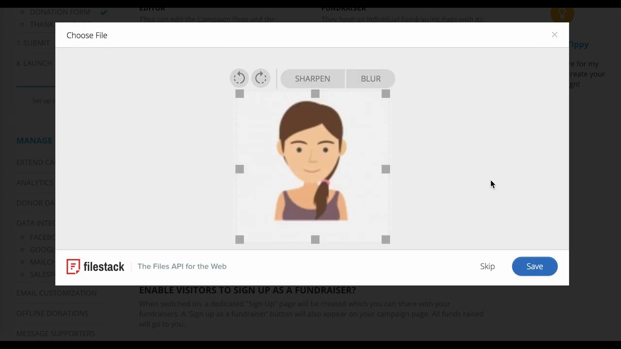 Chuffed.org Team Crowdfunding #1: Campaign Manager