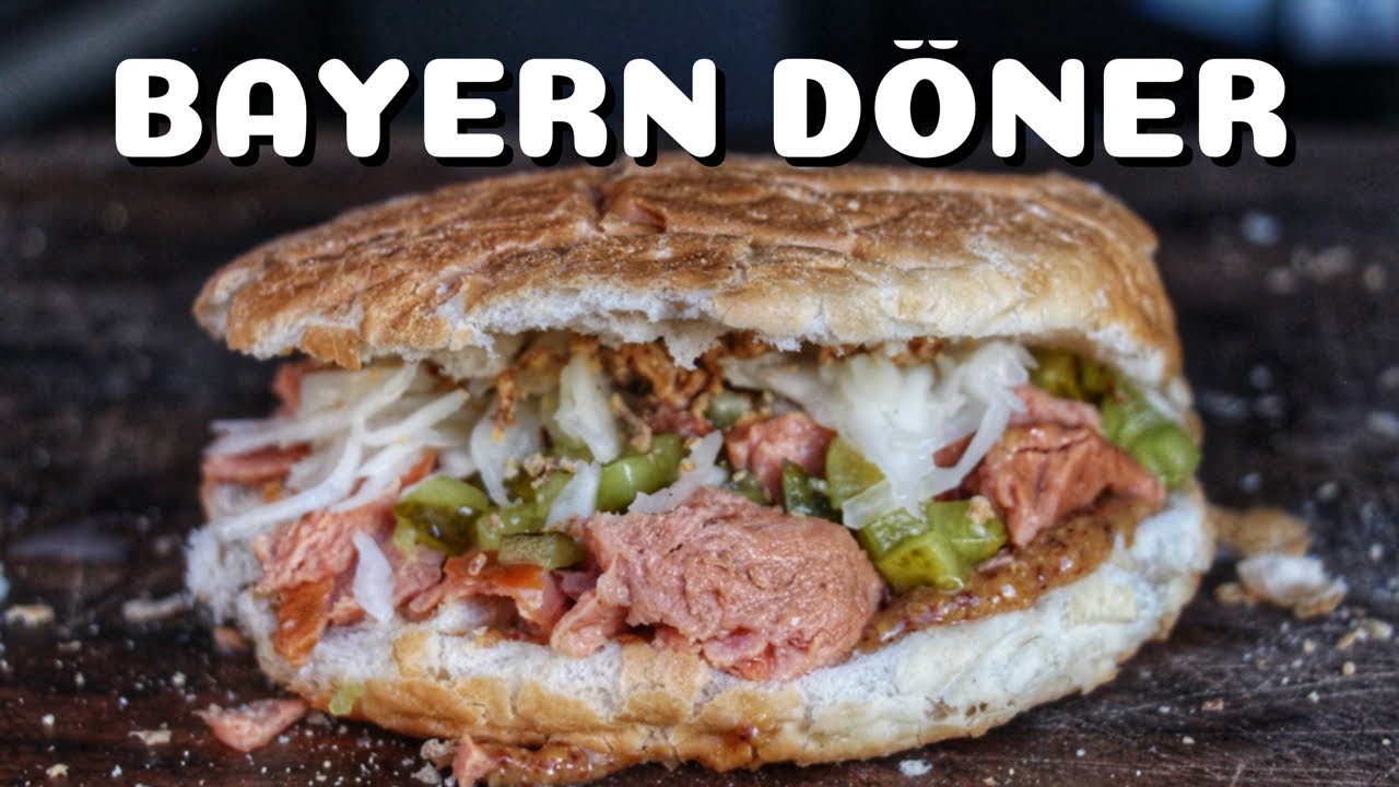 LEBERKÄSE DÖNER - BAYRISCHER DÖNER mit FLEISCHKÄSE, ZWIEBELN und HAUSMACHERSENF - BBQ-Video -0815BBQ