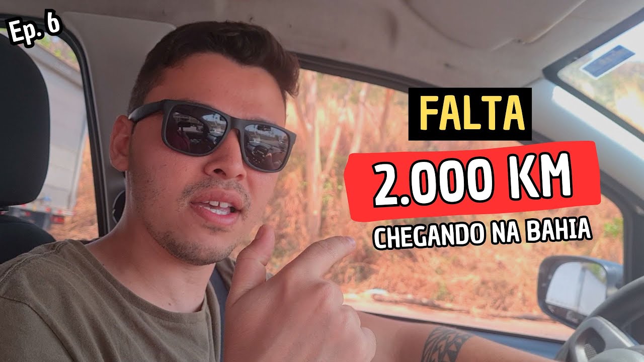 2º DIA DE VIAGEM - Chegamos na Bahia! (Dicas, estrada e paisagens). #ep6