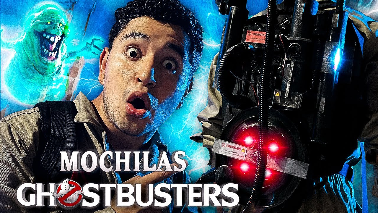 HICE LAS MOCHILAS DE LOS CAZAFANTASMAS EN LA VIDA REAL! 😱👻🔥