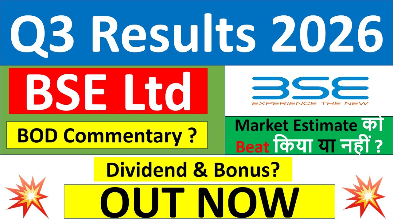 BSE q3 results 2026 | BSE results today | BSE Share News | BSE Share latest news today