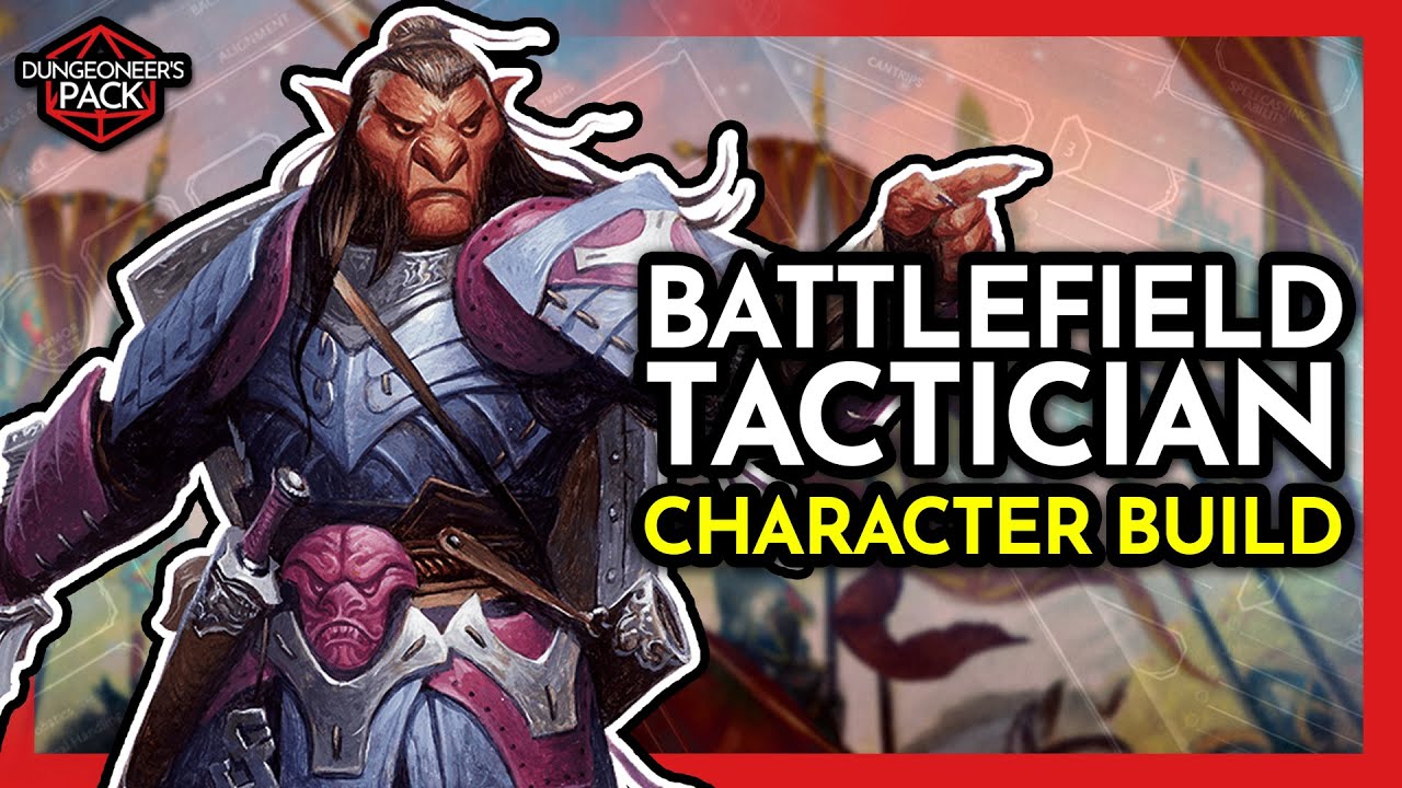Control combat as a Battlefield Tactician with this Mastermind Rogue Character Build for DND 5E