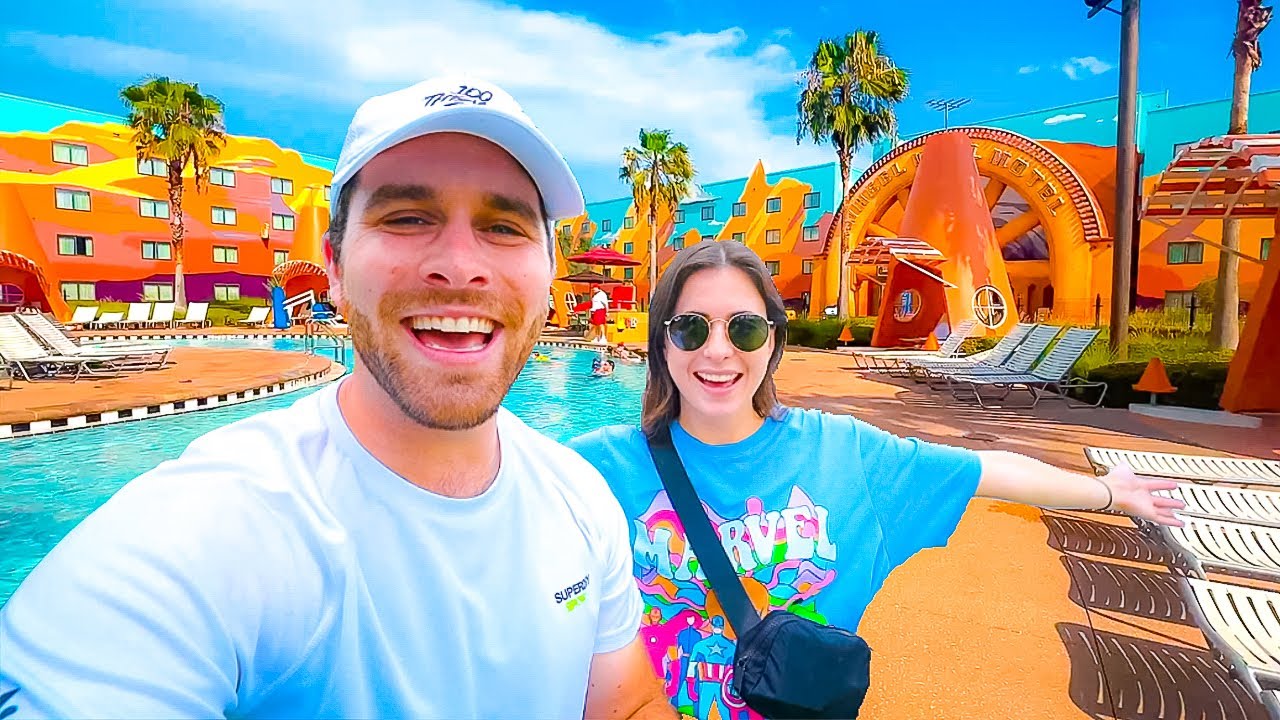 Overnight At Disney's $500 VALUE Resort: Art Of Animation, Inside A 1 Bedroom Car’s Suite!