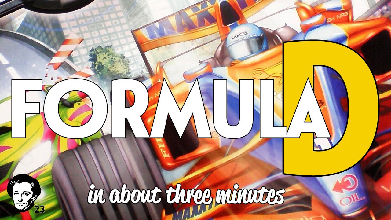 Formula D in about 3 minutes