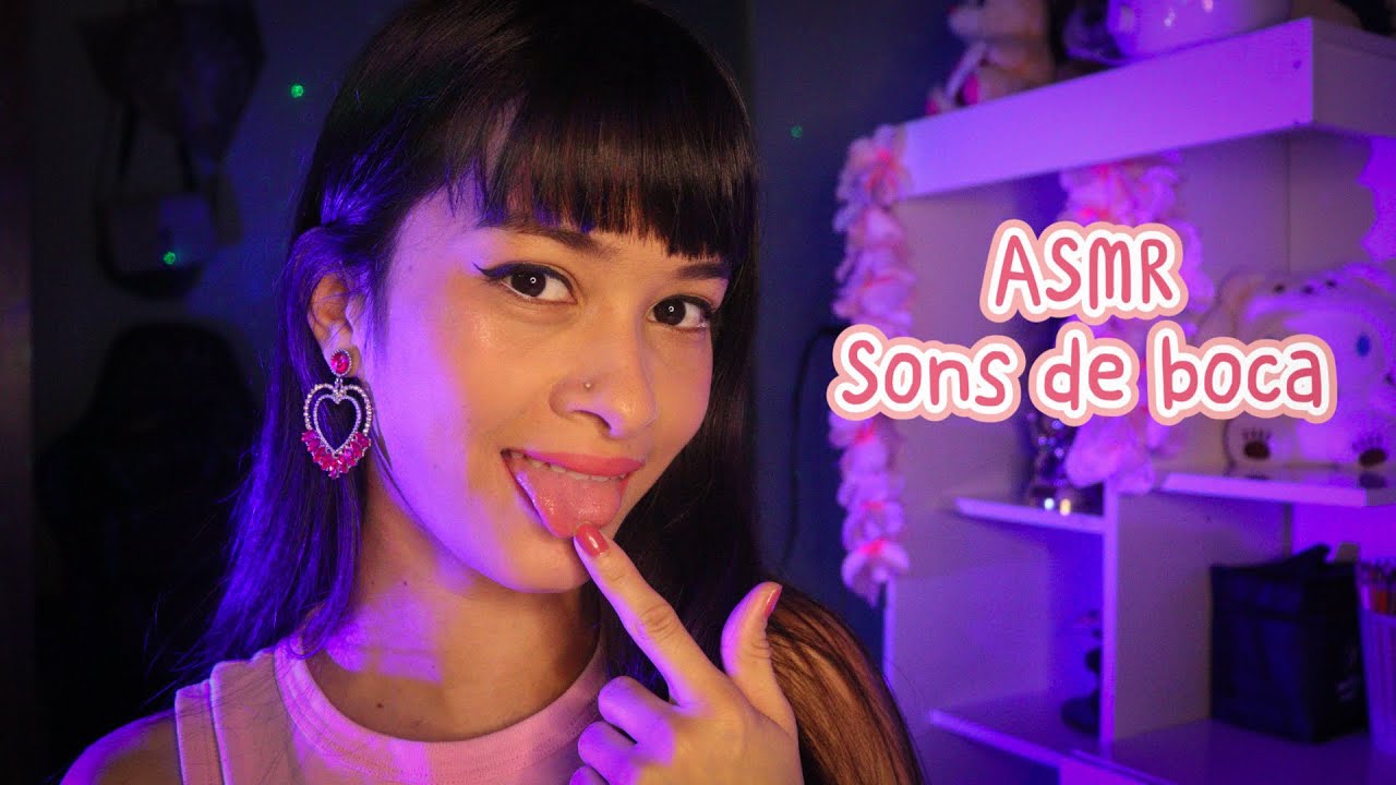 ASMR| SONS DE BOCA secos X molhados ( Mouth Sounds) 👄