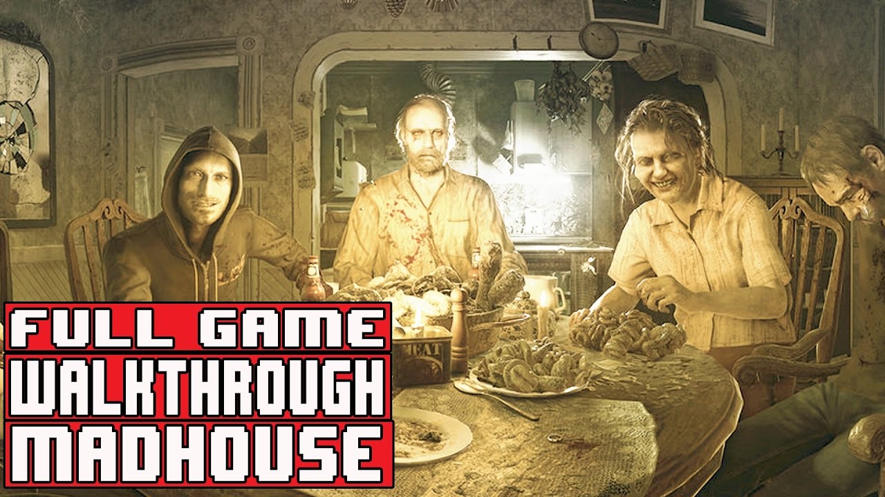 Resident Evil 7 Gameplay Walkthrough Part 1 FULL GAME Madhouse - No Commentary