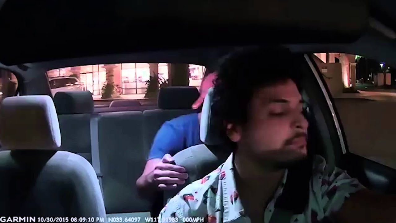 Uber rider's attack on driver caught on dash cam