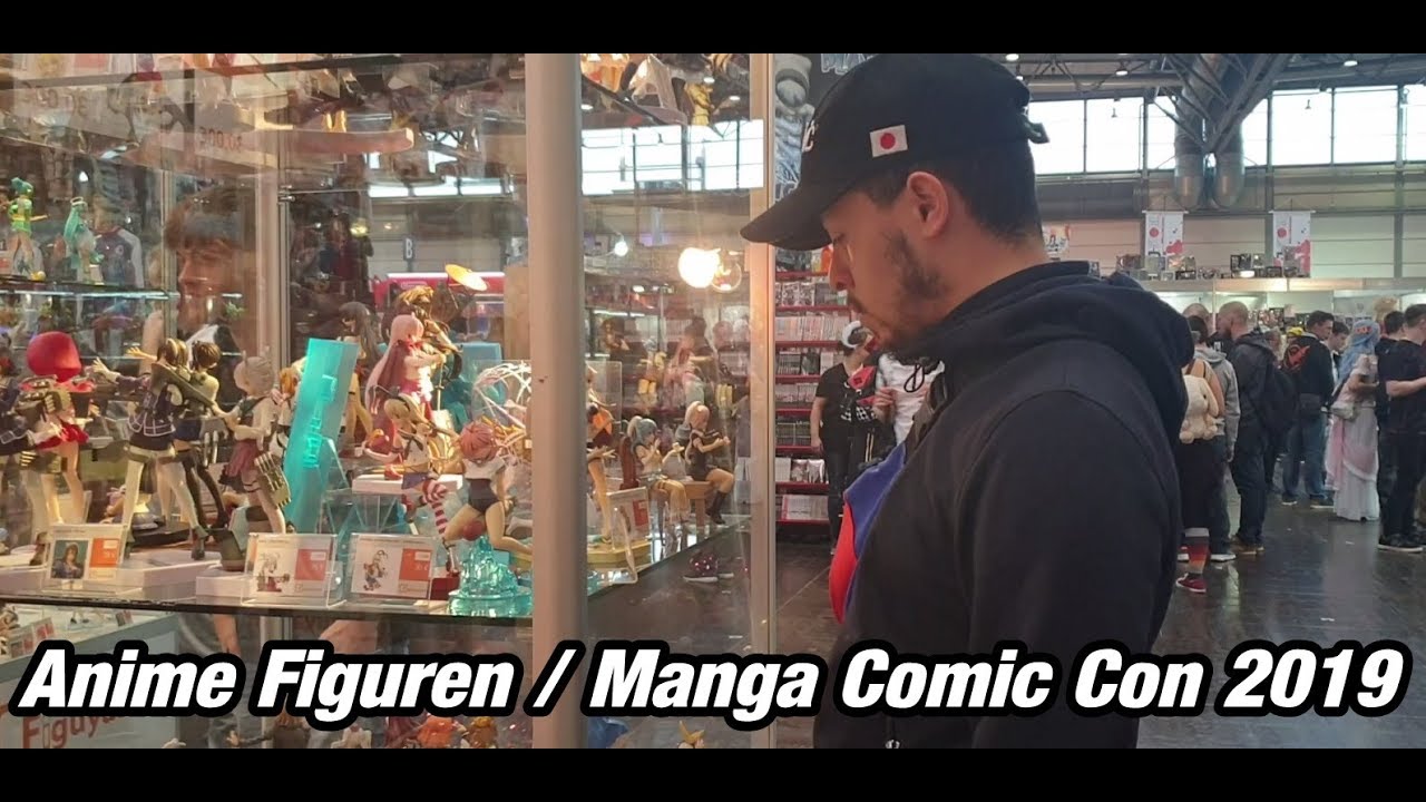 Anime Figuren auf der Manga Comic Con 2019 in Leipzig (Buchmesse)