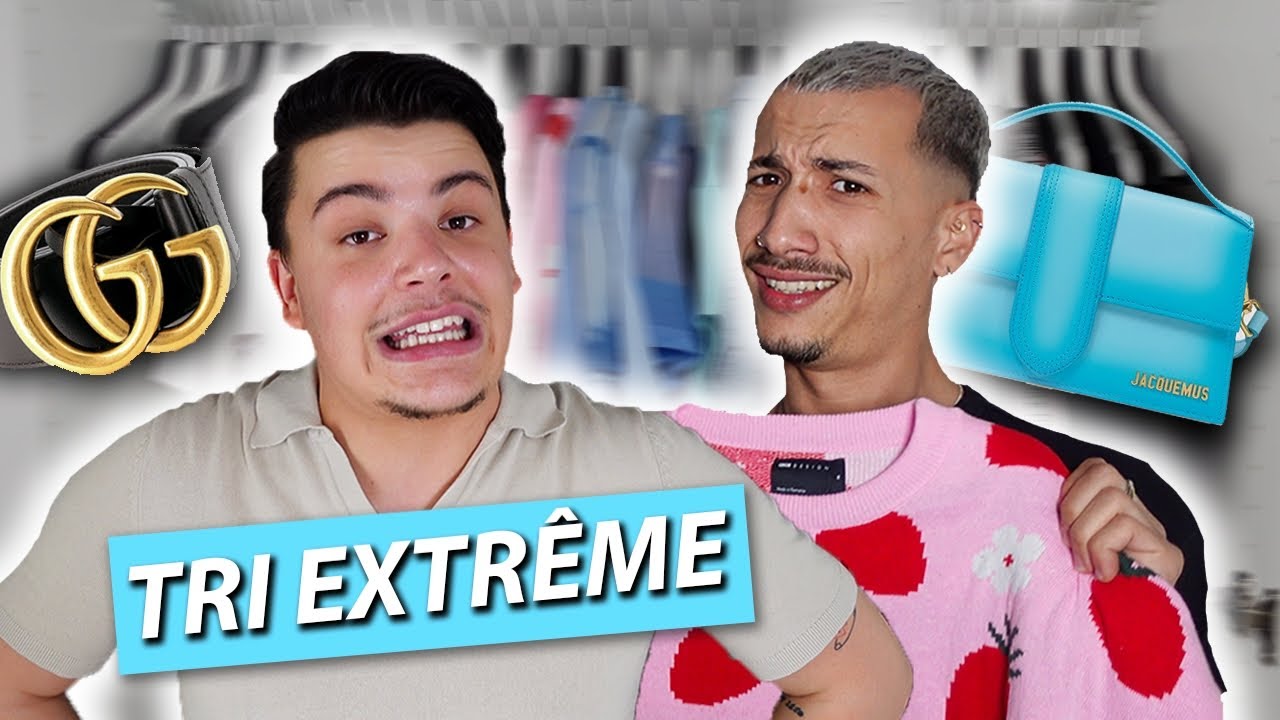 JE TRIE MON DRESSING AVEC UN STYLISTE !