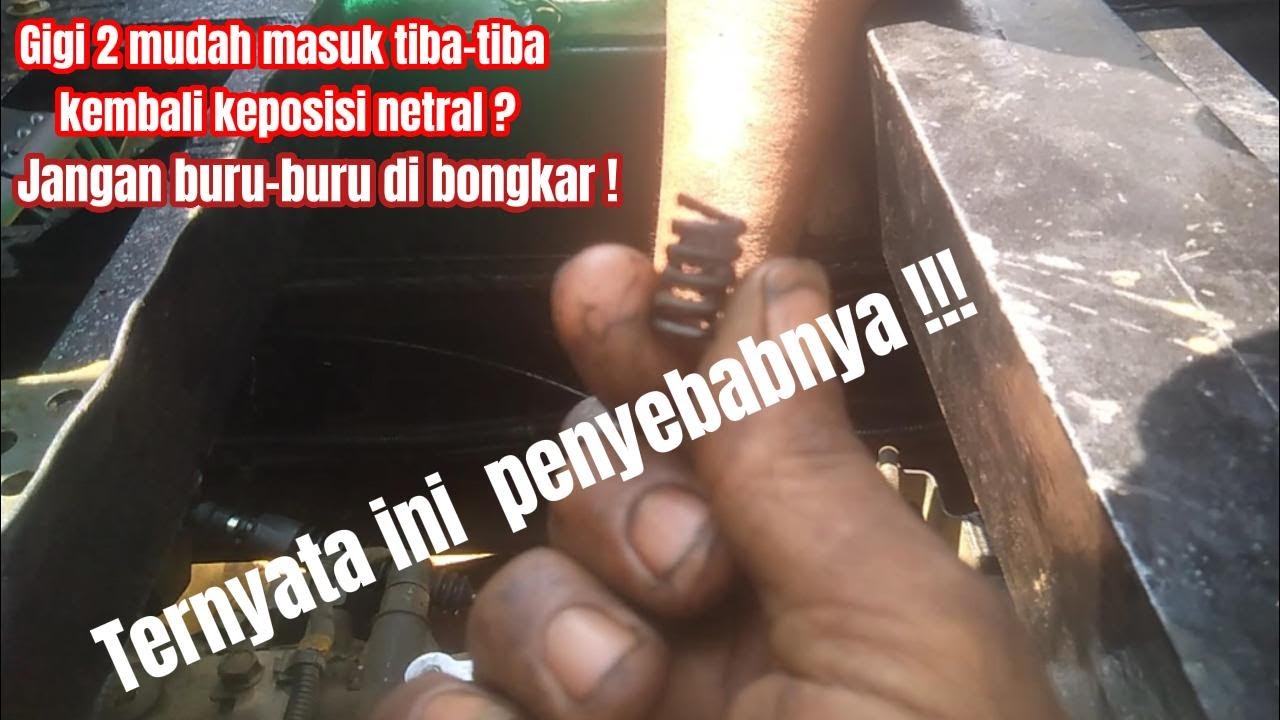 HINO lohan 500 gigi 2 mangkir/loncat ??? Jangan buru-buru di bongkar. Ternyata ini penyebabnya !!!