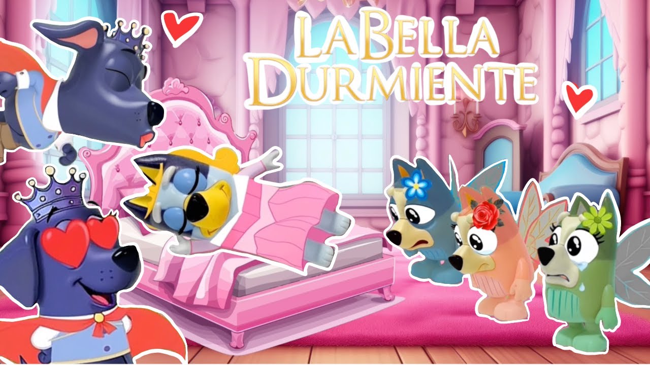 🩷 CUENTO la BELLA DURMIENTE 🩷 BLUEY disney