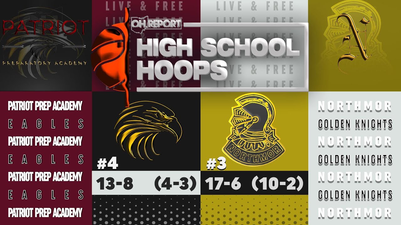 #3 Northmor vs. #4 Patriot Prep. - Ohio High School Boys Tournament Basketball