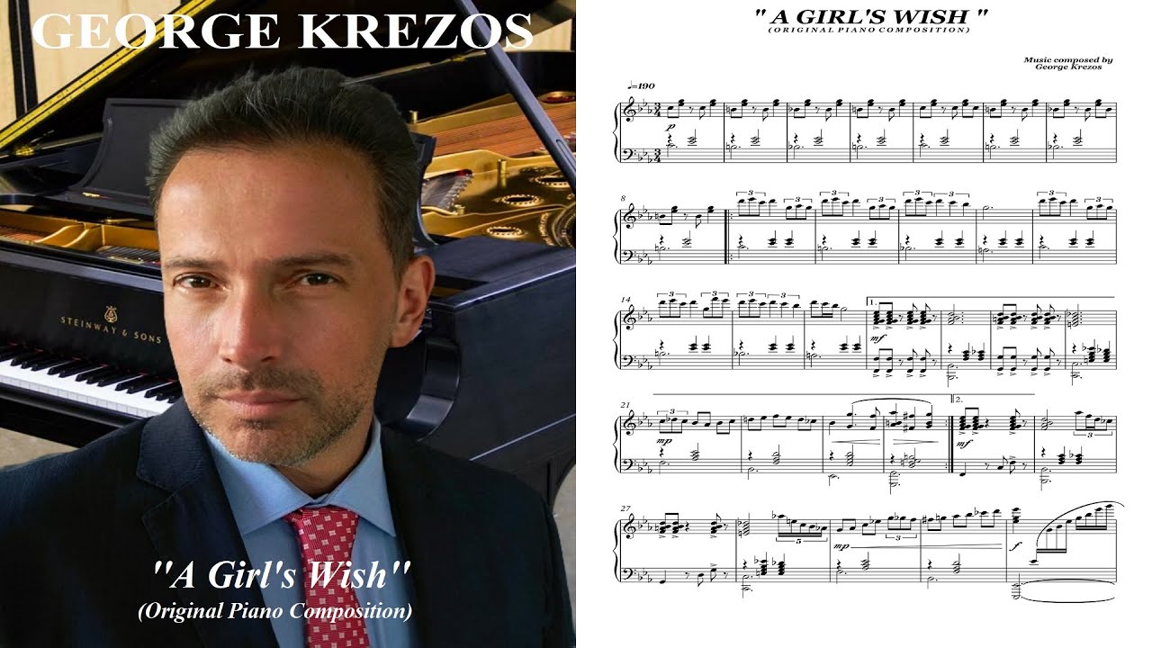 A Girl's Wish - George Krezos (Original Piano Composition)