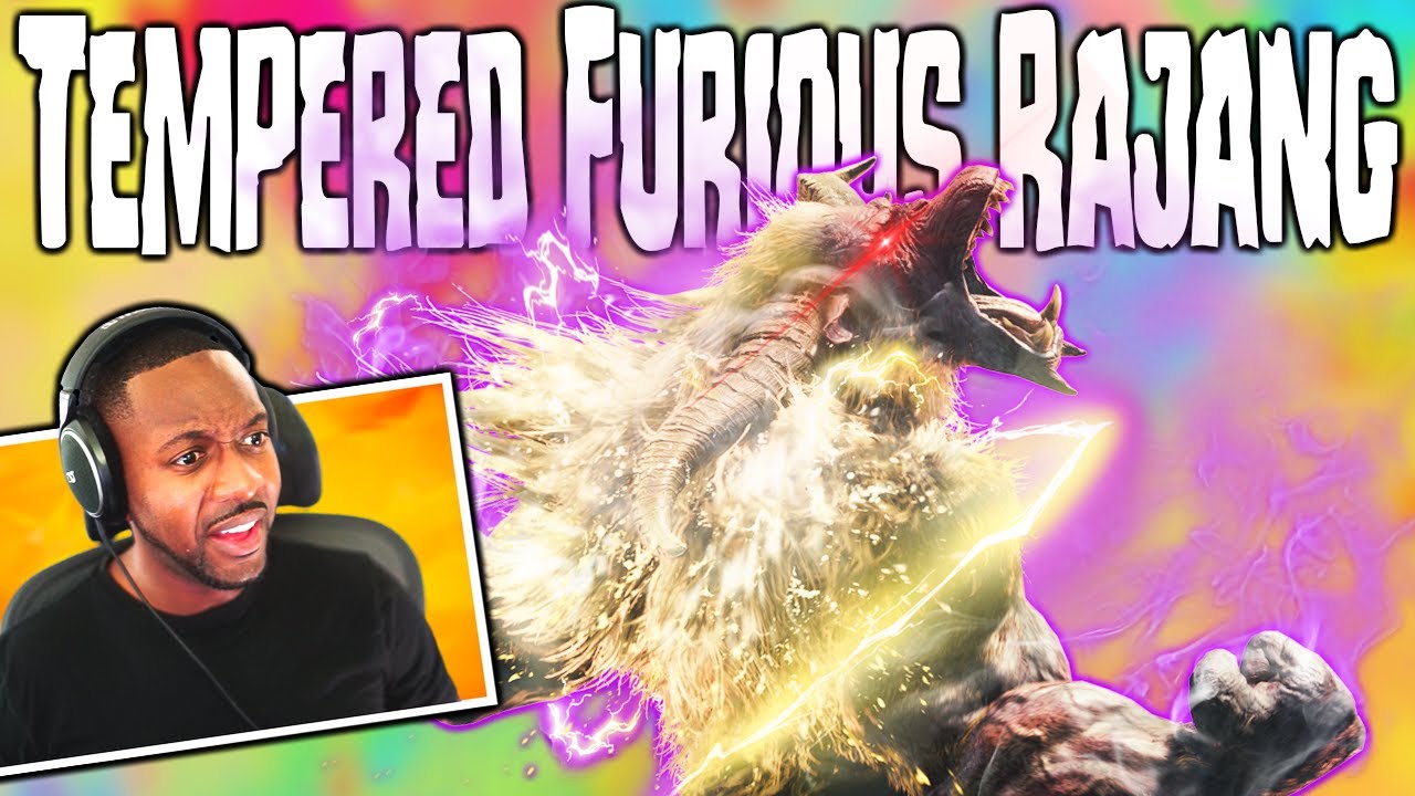 MHW Iceborne ∙ Tempered Furious Rajang First Attempt... | Rajang Dropped Attack +4!!!