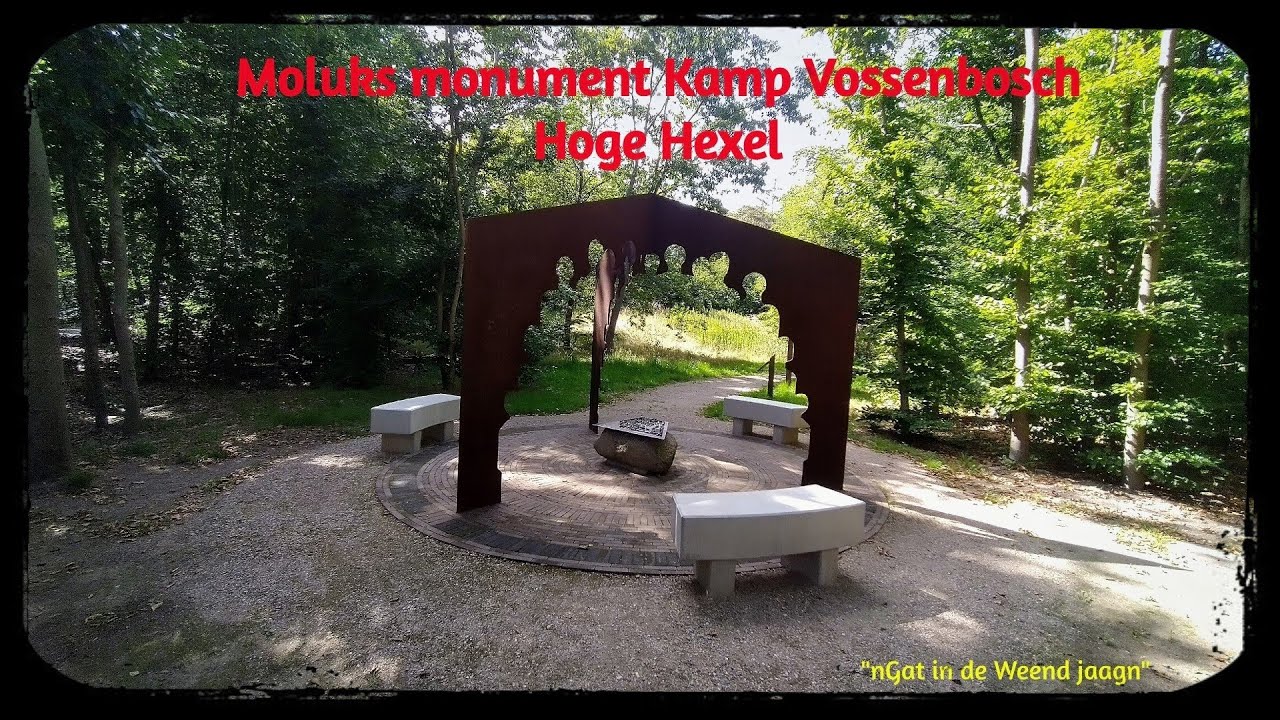 Moluks monument Kamp Vossenbosch. Hoge Hexel.
