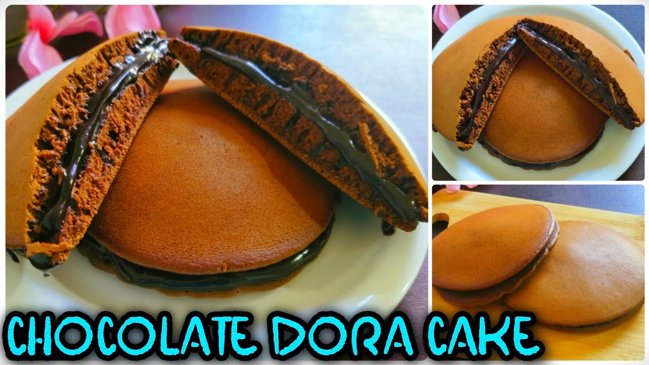 Kid's Favourite Doraemon's Dora Cake |Chocolate Truffle Dora cake on pan | Easy & quick recipe 