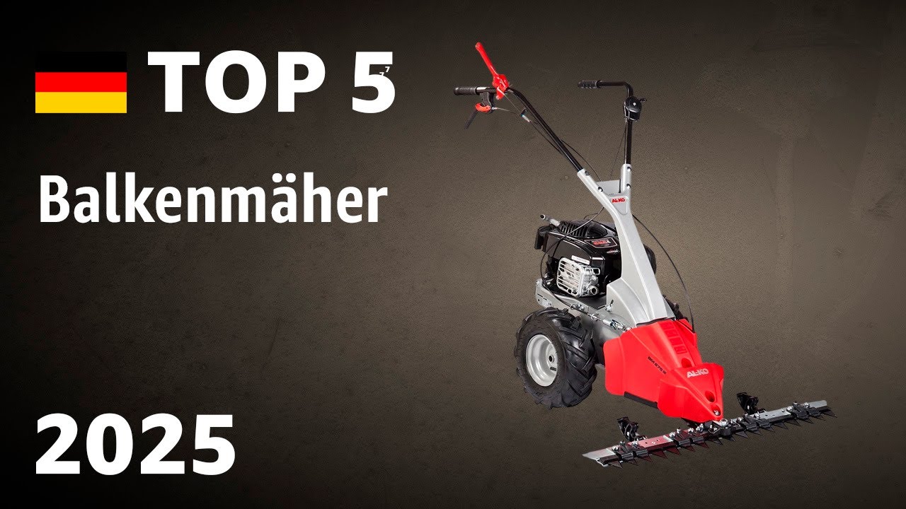 TOP—5. Beste Balkenmäher. Test & Vergleich 2025
