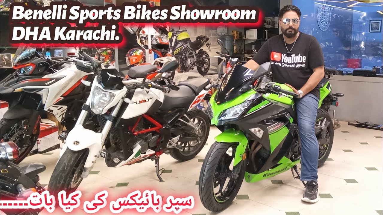 Benelli Sports Bikes showroom| Heavy Bikes | Karachi sports Bikes 2024