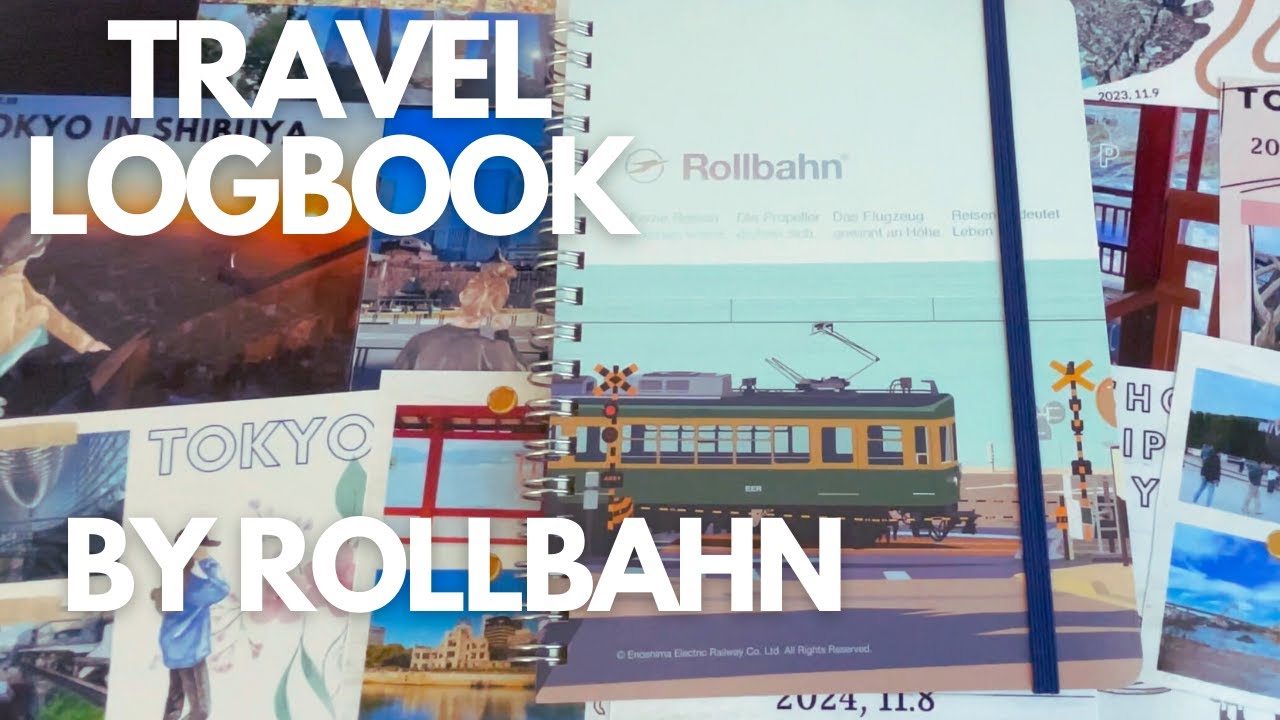 【ロルバーン活用術】旅の思い出を彩る！旅行記録ノートの作り方📘