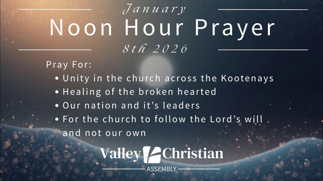 Noon Hour Prayer