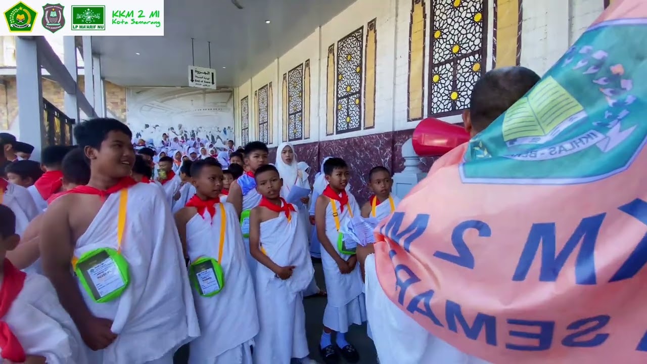 PRAKTEK PEMBELAJARAN KONTEKSTUAL MANASIK HAJI KELAS 5  2026 MI MIFTAHUSH SHIBYAN 01