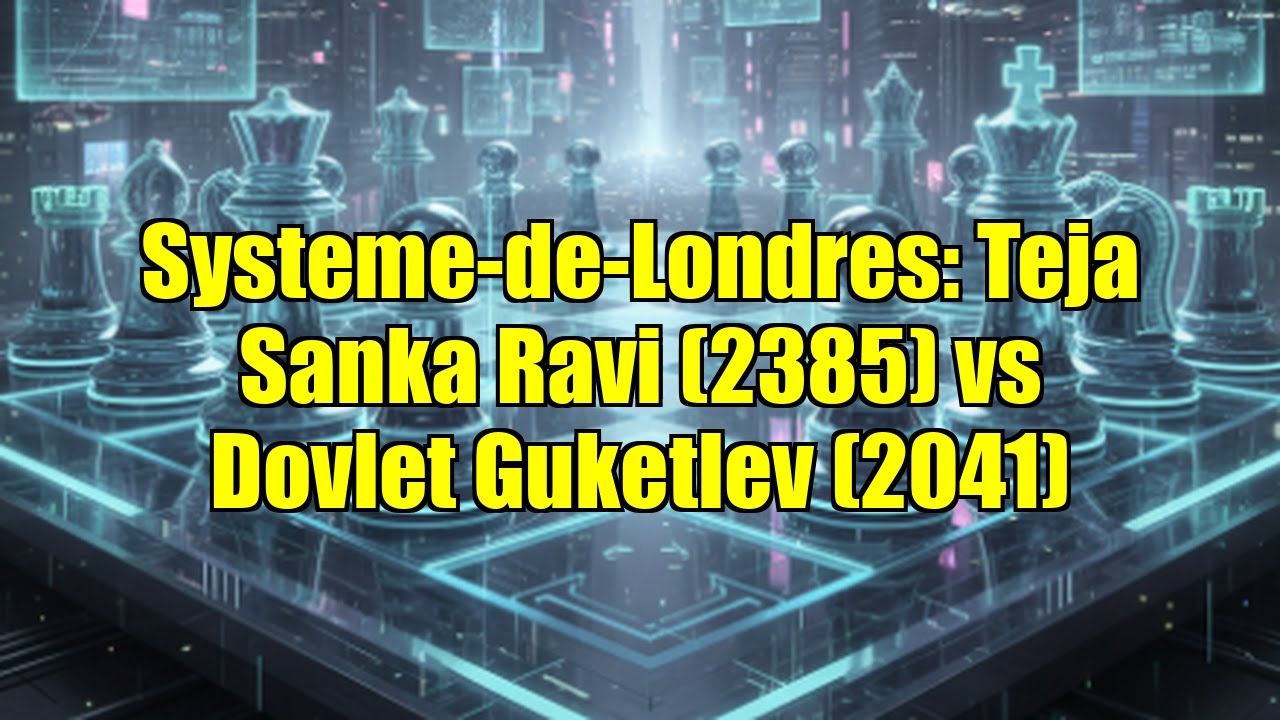 Systeme-de-Londres: Teja Sanka Ravi (2385) vs Dovlet Guketlev (2041)