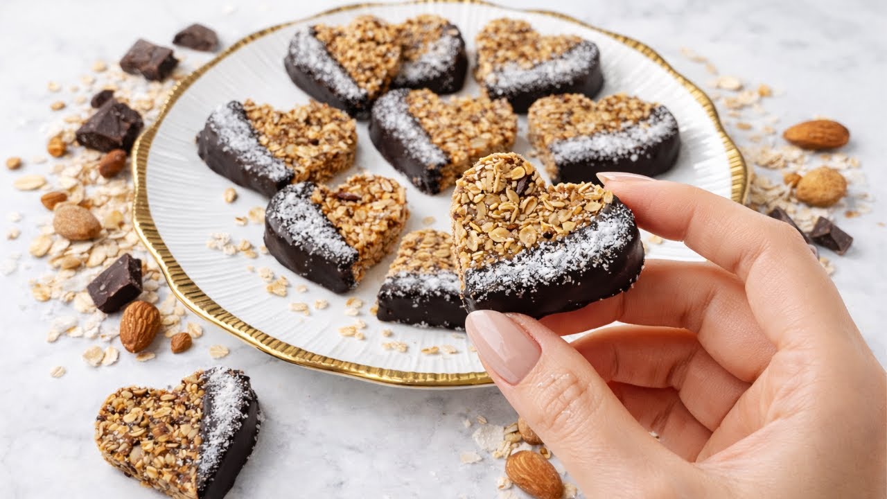 🍪SIN Azúcar,SIN Harina,Sin Huevo, GALLETAS DE MUESLI Fáciles en Minutos