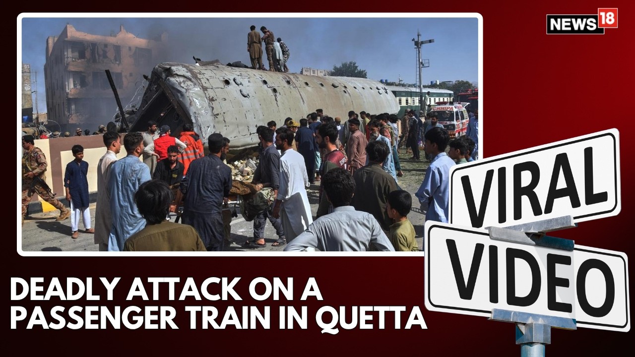 PAKISTAN Rocked by Deadly Blast In Quetta | Passenger Train Attacked, 23 Dead & 47 Injured | News18