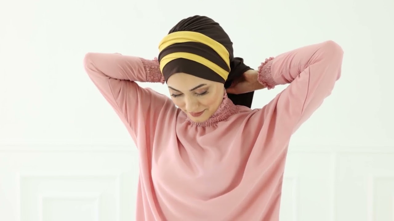 How to wear Multicolor Instant Turban Cotton Scarf Head Turbans For Women | HT-80