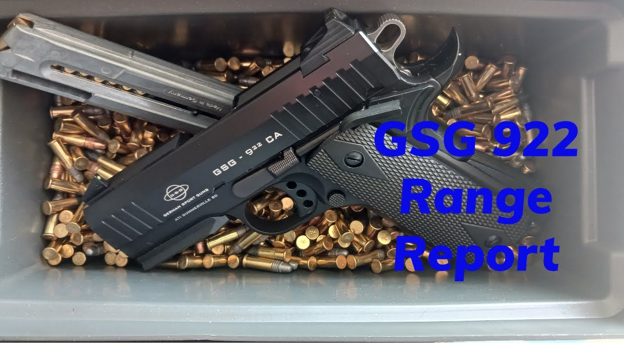 German Sport Guns 922 CA first shots...