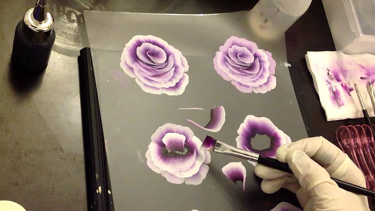 Primadonna - One Stroke Rose einfach erklärt - Easy Tutorial - Carmen Gulino