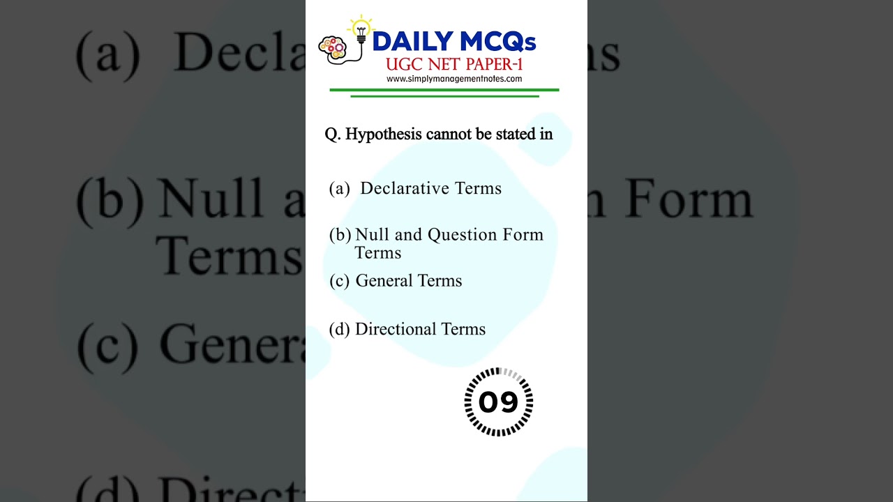 Higher education system UGC Net Paper 1 - Daily MCQs 