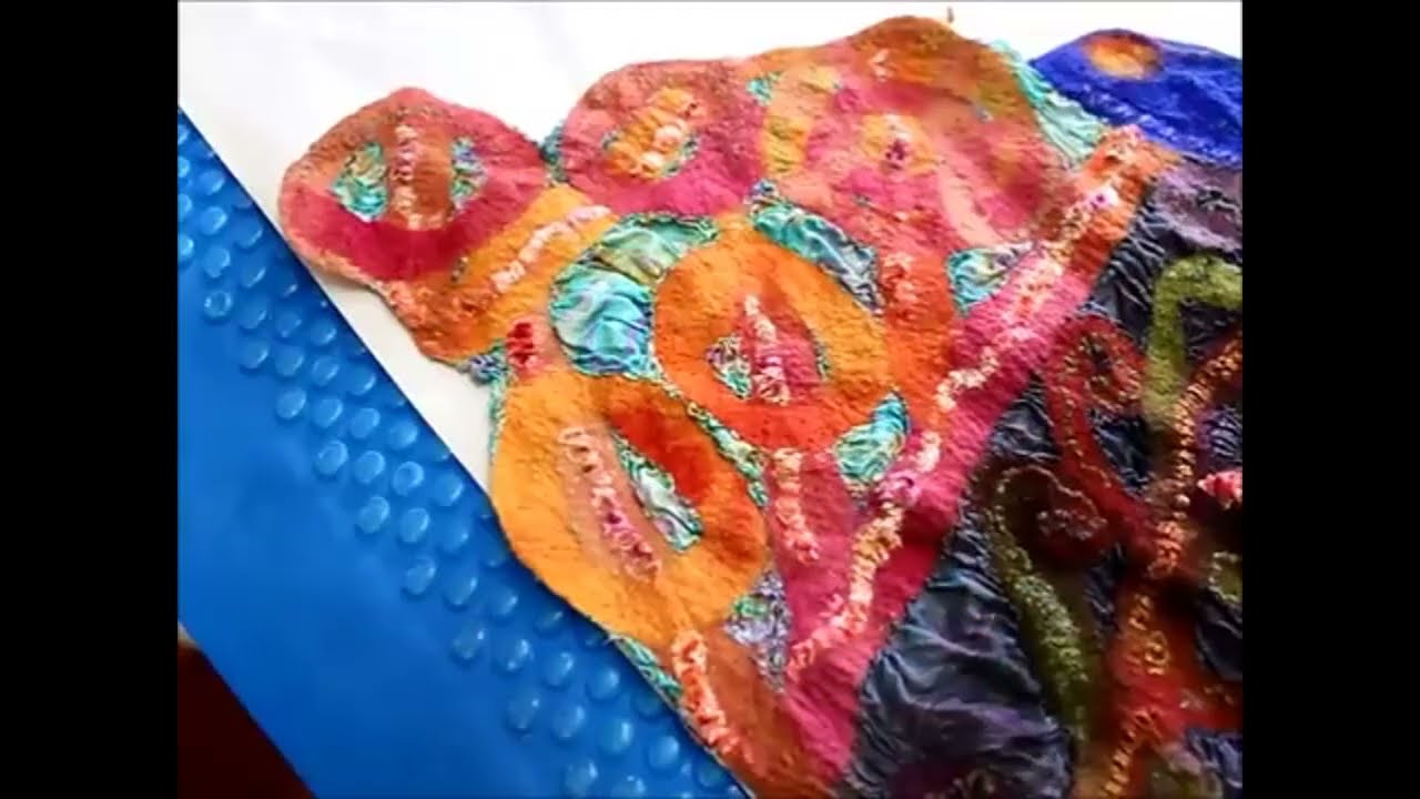 Nuno Felt Semi Circular Wrap   Joni Cornell   Part 5