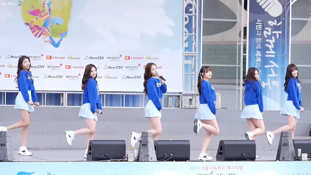 151101 여자친구 (GFRIEND) 오늘부터 우리는 Me Gustas Tu [전체]직캠 Fancam (서울광장) by Mera